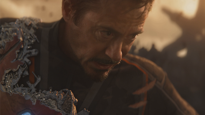 Tony Stark reflecting the appropriate level of distress most audiences will feel seeing Infinity War for the first time.